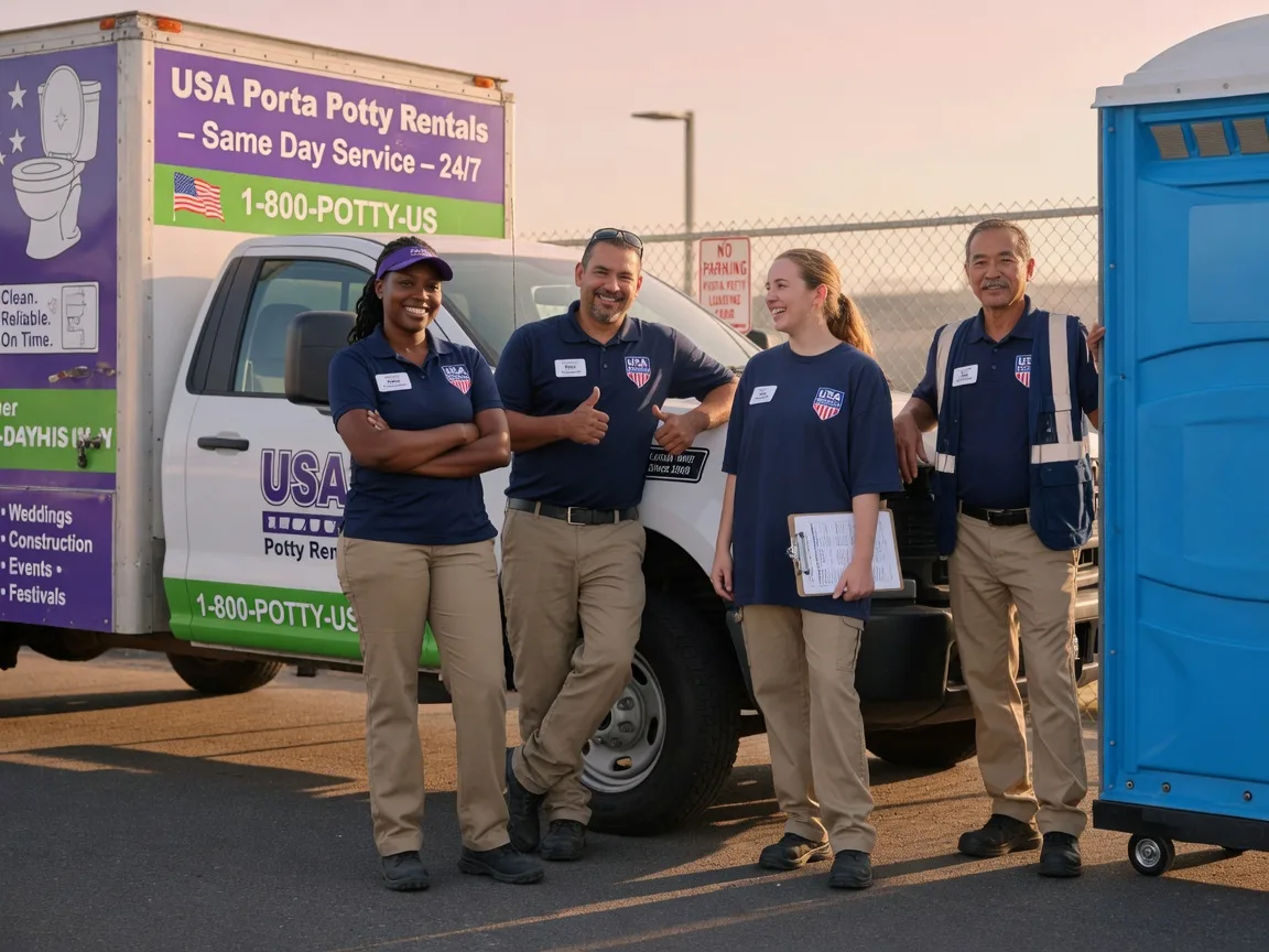Porta Potty Rental company in Schwenksville, PA